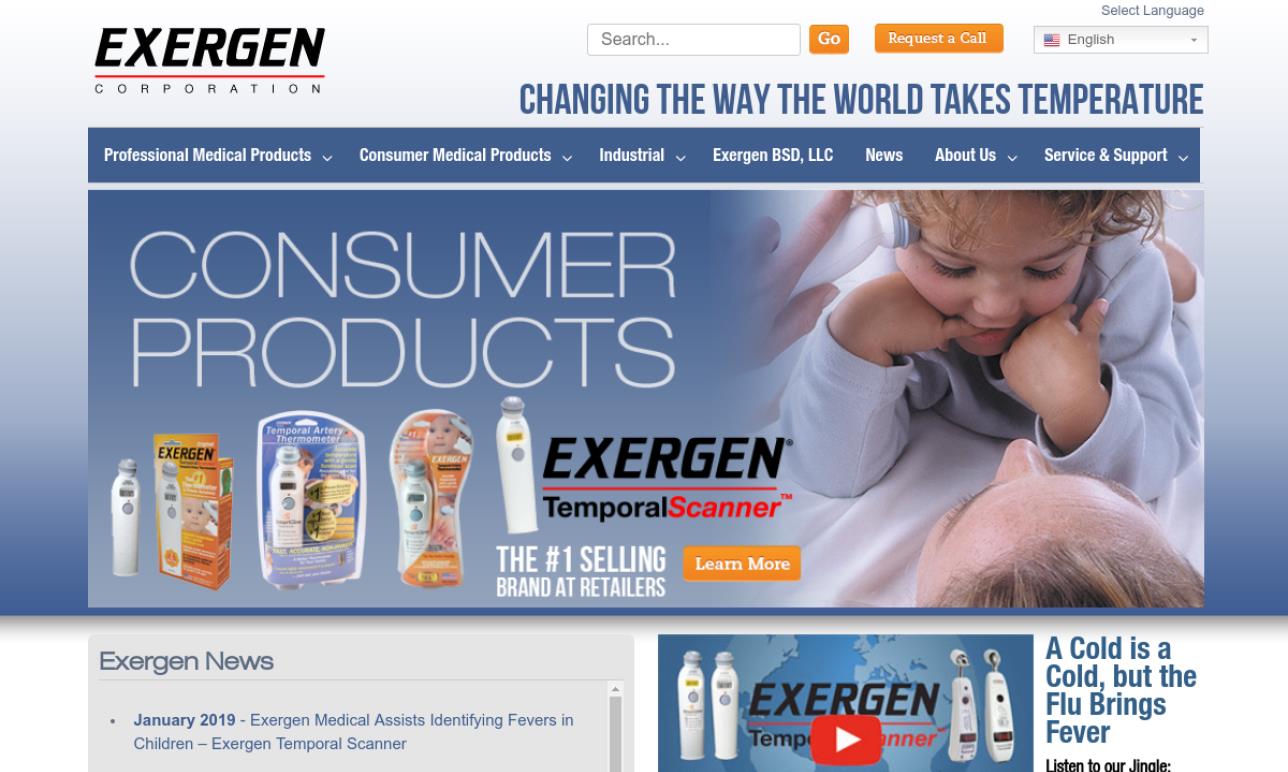 Exergen Corporation Industrial Division