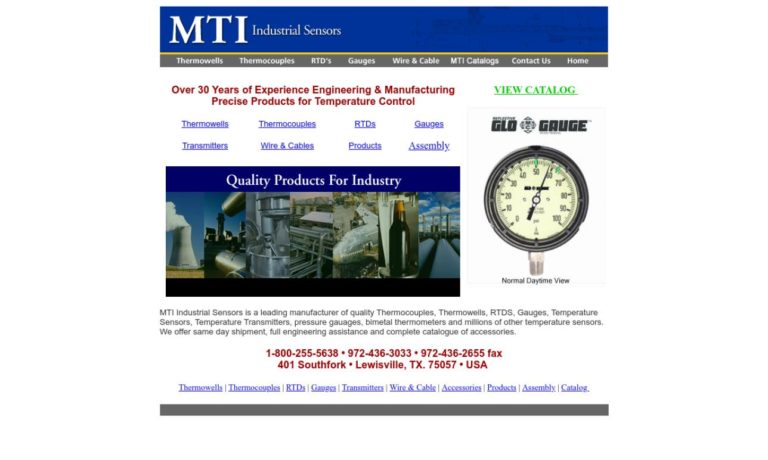 MTI Industrial Sensors