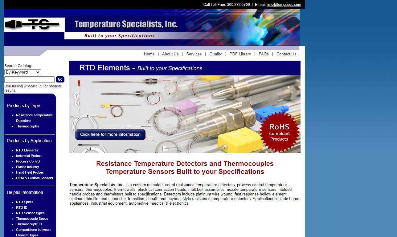 Temperature Specialists, Inc.