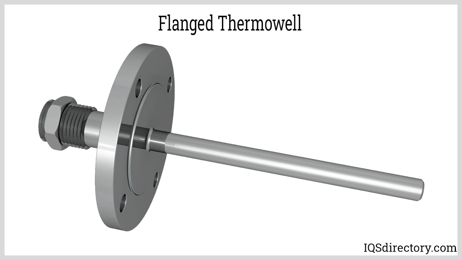  Flanged Thermo-well